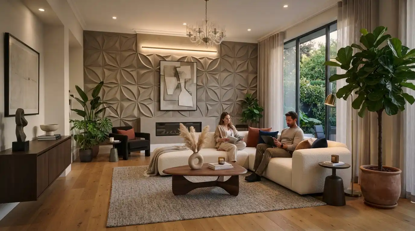 Hero Samolepicí 3D nástěnné panely – snadná instalace